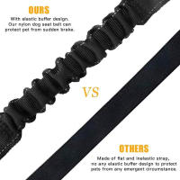 Cinturón De Seguridad Ajustable Para Mascotas 3-en-1 Correa De Seguridad Para Vehículo Nylon Reflectante Accesorios Para Perros Y Gatos - details 3