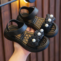 Nuevos Sandalias De Verano Para Niñas Zapatos Deportivos Casuales Con Perlas Y Flores Suela Suave Antideslizante Tallas 24-35 - details 14