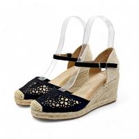 Calzados Soraia Sandalia Ganchillo Mujer Verano, sandalias cuñas  comodas y elegante. - details 19