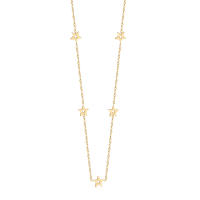 Collar De Moneda Redonda LUXUSTEEL Para Mujer En Acero Inoxidable Color Oro 35cm+5cm Collar De Choker Joyería De Fiesta - details 4