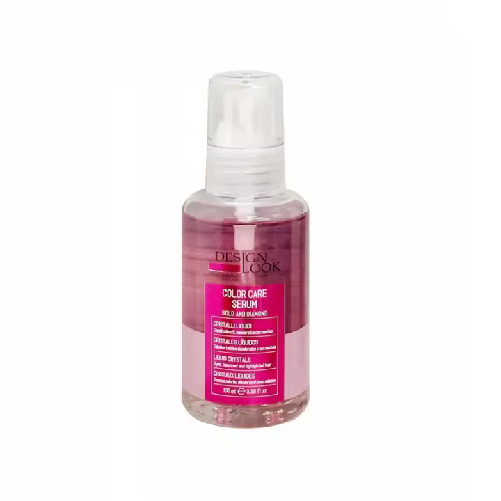 Design Look Serum Cristal Liquido Protector Del Color Oro y Diamante 100ml - 1