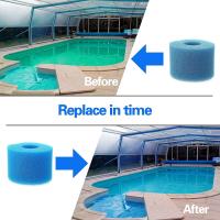 Cartucho de filtro de bañera de hidromasaje de espuma lavable reutilizable para Intex Pure Spa, tipo S1, 16 unidades - details 6