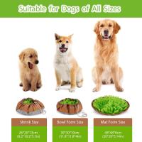 Snuffle Mat para Perros, Perro Mascota Snuffle Feeg Mat para Los Perros Snuffle Mat Perro rompecabezas Tazón Feeg juguetes para tratar dispensador Perro tratar Juguetes - details 0