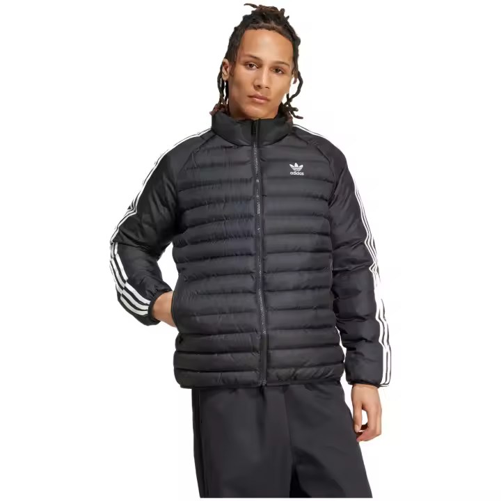 Chaqueta Adidas Padded Collar para hombre en color negro - 1