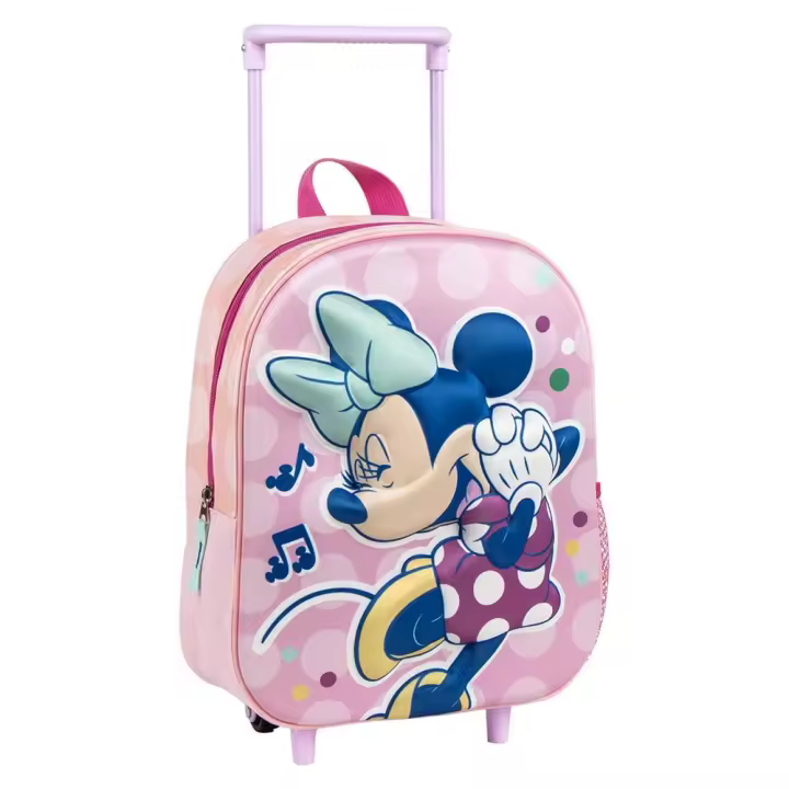 Mochila Infantil Trolley 3D Minnie 25.0 X 31.0 X 10.0 Cm (Cerdá 2100006185) - 1