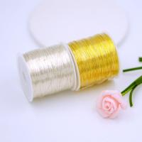 Hilo De Cobre Y Latón Plateado 0.3mm 0.4mm Para Artesanía Hecha a Mano DIY 100 Metros/Rol Hilo Para Fabricación De Joyas - details 2