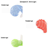 1PC Juguete Antienherrumbre Para Bebé Dientes De Silicona Colores Conejo Mordedor Deporte Y Juego Para Bebés - details 8