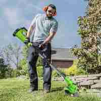 18000RPM Electric Lawn Mower 800W Cordless Grass Trimmer Length Adjustable Cutter Garden Tools With 10000mah Li-on Battery - details 6