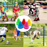 Set De 10 Conos De Entrenamiento Para Patinaje Y Fútbol En Pista Marcador De Patinaje Artístico Rugby Obstáculos De Patinaje - details 1