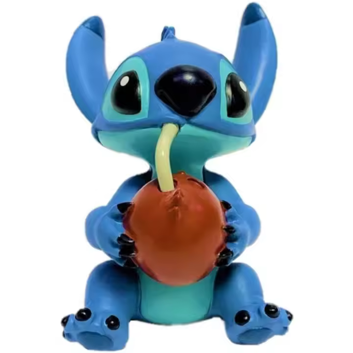 Figura enesco disney lilo & stitch stitch con coco - 1