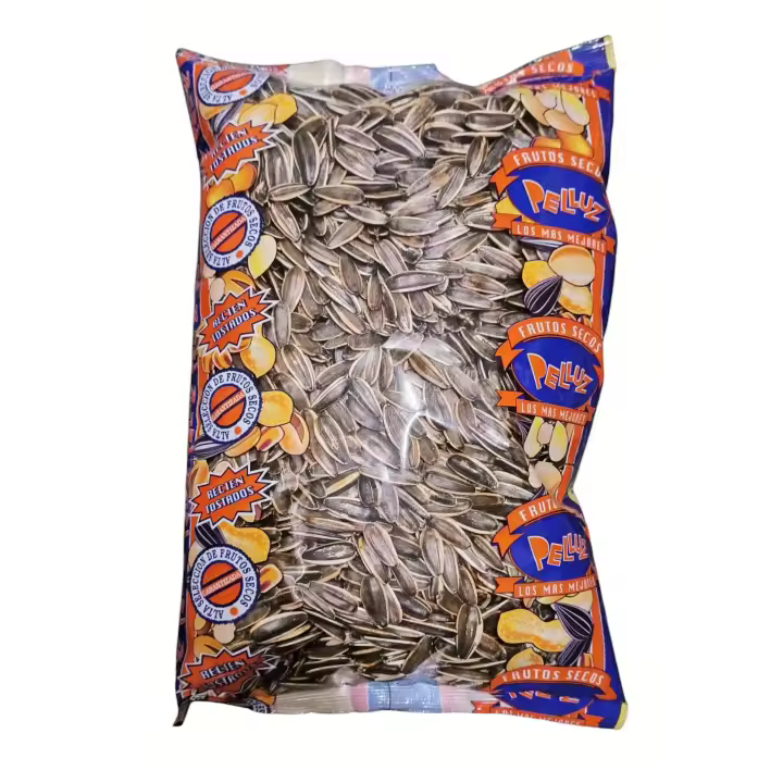 Pipas de Girasol Tostadas sin Sal 1 Kg - Pelluz - Snacks saludables y deliciosos para disfrutar a cualquier hora del día - 1