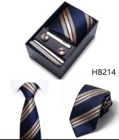 Juego De Pañuelos De Boda Mix Colors 2023 Estilo Nuevo Regalo Para Hombre Azul Paisley Talla Unica Caja De Corbata - details 13