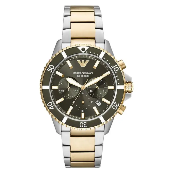 Reloj Analógico de Cuarzo Para Hombre Emporio Armani AR11361, Diámetro 43 MM - 1
