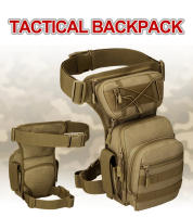 Bolsa De Pierna Para Hombres Mochila De Cintura Deportiva Multifuncional Para Senderismo Pesca Motocicleta Camping Viajes - details 1