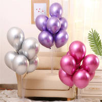 Set De 7 Tubos Soporte Para Globos Metálicos Para Decoración De Fiesta De Cumpleaños Boda Baño De Muy Lindo Navidad Accesorios - details 1