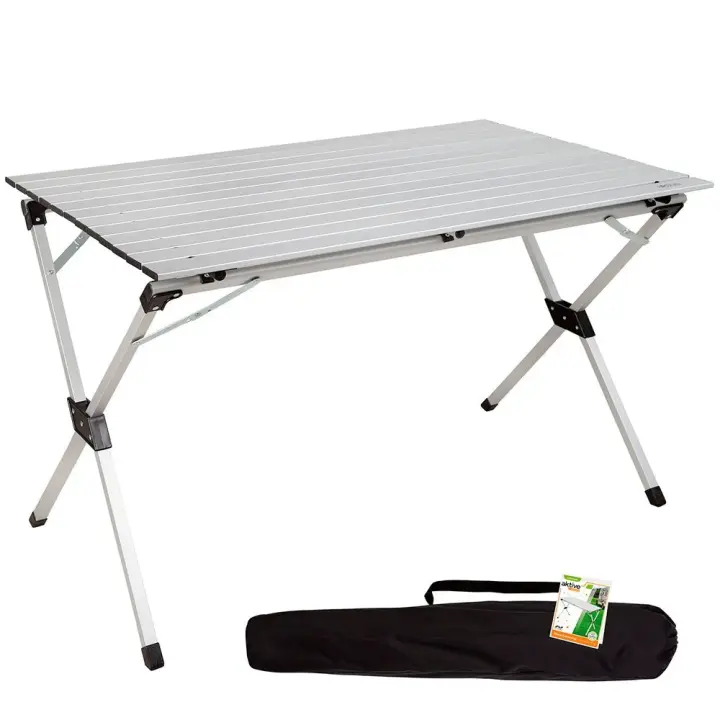 Aktive Mesa 110x70x70 Cm Aluminium Folding - 1