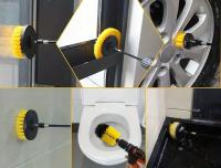 Set De 7 Piezas De Cepillo Para Taladro Herramienta De Limpieza Con Polo De Extensión Para Pisos Y Automóviles Multifuncional Material Plástico - details 5