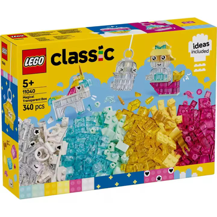 Juego de construccion Caja De Magia Transparente Lego Classic (LEGO 11040) - 1