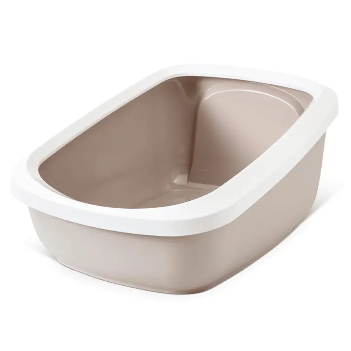 Bandeja Arenero Savic Aseo JUMBO - Extra Grande, Bordes Altos Anti-Dispersión y Entrada Baja | 48x67.5x28 cm - 1