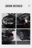 Coche De Juguete De Aleación X5 Escala 1:24 SUV Con Función De Retroceso Y Sonido Luz Regalo Para Niños Coleccionables De Metal - details 7