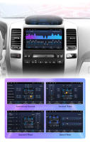 Junsun Radio Coche para Toyota Prado 120 2004 2005 2006 2007 2008 2009 Inalámbrico CarPlay Android Auto AI Voice 2 din Pantalla Coche Android Auto Multimedia Navegación GPS Auto radio - details 12