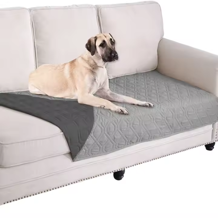 Cubierta De Sillón Impermeable Antideslizante Para Perros Funda De Almohada De Mascota Protector De Matrícula De Coche Y Muebles - 1