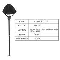 Silla de Pesca al Aire Libre de asiento ajustable de altura de Taburete portátil con 3 engranajes - details 0