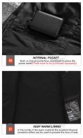 Chaqueta De Motocicleta Térmica Para Hombres Y Mujeres Con Calentamiento Eléctrico Three in One Área 15 Chaqueta De Poliéster 100% Unisex - details 19