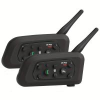 Auriculares para Casco Moto - Serie V6plus, 97db Sensibilidad, IPX Impermeable, 1500m de Alcance, Función de Voz Inteligente - details 1
