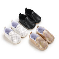 Zapatos De Bebé Para Niño Recién Nacido 0-18M Casual Toddler Infant Loafers Algodón Suela Suave Moccasins Primera Marcha - details 1