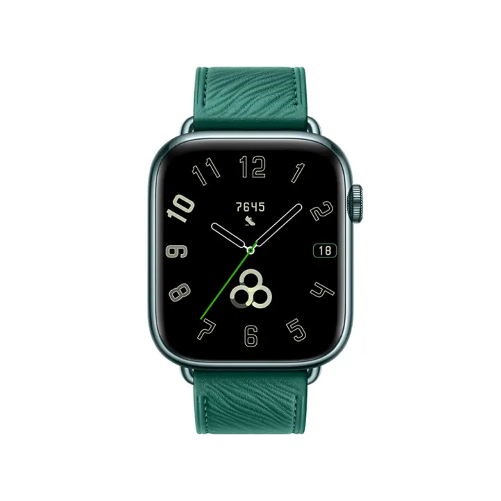 Reloj Inteligente HONOR Watch 5 Green / Gold / Black, Batería de larga duración 15 días  |  Seguimiento GPS preciso  |  Escaneo de salud - 1