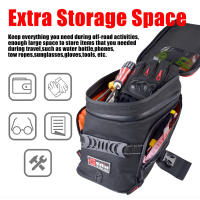 Nueva Funda De Tanque Para Motocicleta Universal Con Correa De Liberación Rápida Y Reflector Fuerte Bolsa De Combustible Resistente Al Agua Y De Gran Capacidad Material De Nylon - details 1