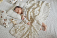 SPEIRA Manta envolvent de Verano para Bebe, colcha FINA de 2 Capas, mantas de muselina, Gasa Floral con estampado, ropa de Cama para niños - details 2
