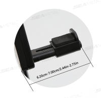 SEAMETAL Clip Para Espejo Retrovisor De Coche Interior Ajustable Y Giratorio De 360 Grados Auxiliar De Observación Para Asiento Trasero Monitor De Bebé - details 9