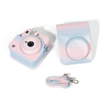 Estuche Protector De Cuero PU Colorido Para Cámara Fujifilm Instax Mini 12 Bolsa De Viaje Suave Estuche Para Cámara DSLR - details 3