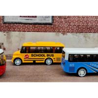 Modelo De Autobús En Forma De Autobús Juguete Extensible Con Retroceso Alta Imitación Regalo De Ocio De Calidad Para Niños Ornamento De Vehículo - details 7