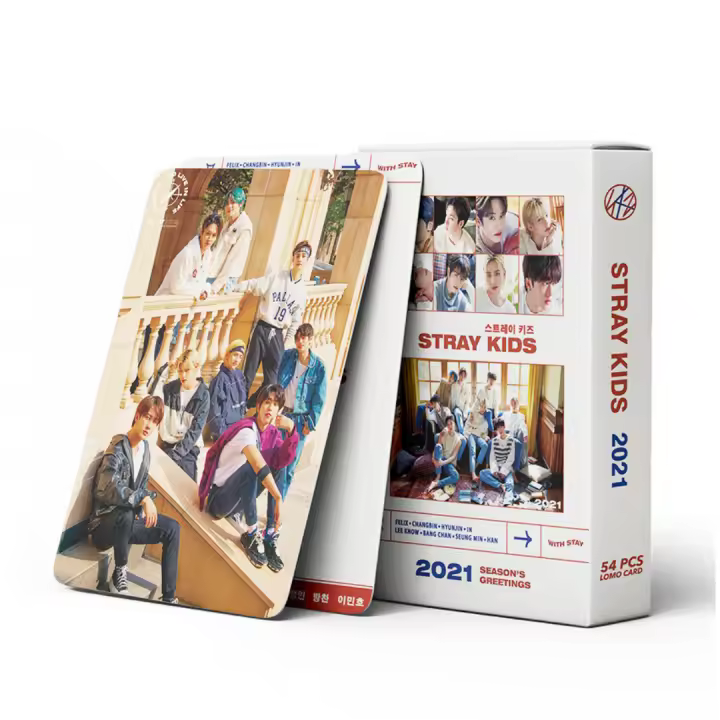 Lomo Card Stray Kids Season's greetings 2021 - 1