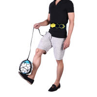 Bolsa De Fútbol Para Niños Equipo De Entrenamiento De Juego Solo Cinturón Auxiliar De Rotación Color Negro + Amarillo Tamaño 23*23cm - details 27