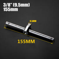 Adaptador De Destornillador Sliding T Bar Para Herramientas De Reparación Automotriz Longitud Ajustable 1/4" 3/8" 1/2" Drive Socket Extension Rod Sliding - details 7