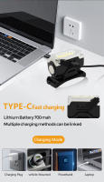 Linterna Frontal LED COB Recargable Portátil Con Clip De Gorra Multifuncional Mini Para Camping Emergencias Y Trabajo Al Aire Libre - details 4