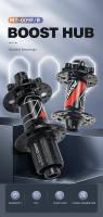 Hub De Bicicleta ARC 28 Agujeros Boost Para Montaña Compatible Con HG/XD/MS Eje Delantero 15x110 Trasero 12x148 10x141 Con Rodamientos Sellados 6 Pawls 114 Clicks - details 0