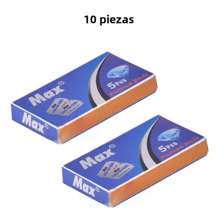 Cuchillas De Afeitar De Acero Inoxidable Clásicas Doble Cara Para Hombres Y Mujeres Eliminación De Vello Corte De Barba Pack De 1/5/10/50/100 - 1
