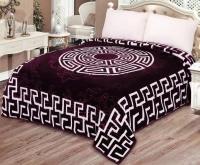 Manta Cama de Microfibre, 200x240cm y 5 Colores, Suave y Ligera Felpa Fuzzy Cozy Luxury Blanket para Cama Sofá y Sillón, Manta Polar Lisa de Tacto Suave Super Caliente para Adulto y Niño, Sin Arrugas - details 1