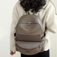 Mochila de tela de nailon de otoño, nueva mochila de ocio de color sólido a la moda, bolsa de viaje de pequeña capacidad - details 10
