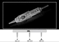 100pcs Agujas De Tatuaje Desechables Y Estériles Para Maquillaje Permanente 1RL Cartridge Fácil Click Para Cejas Y Labios Suministros De Tatuaje - details 4