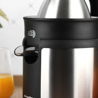 MAGEFESA ZESTER INOX Exprimidor Eléctrico de 120W de 250ml, Sistema Antigoteo, Base Antideslizante, Palas Arrastra Pulpa - details 2