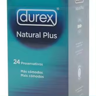 Durex Preservativo Natural Plus Easy On 24Uds - 1