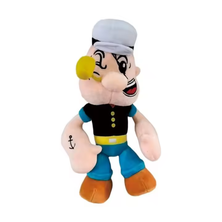 Popeye der Seemann Stofftier 32 cm - 1