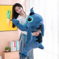 Muñeco De Peluche Grande Kawaii Disney Lilo Y Stitch Almohada De Peluche Para Niños Regalo De Cumpleaños Juguete De Animación Lindo Tamaño 45/60/80cm - details 7