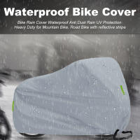 Cubierta Para Moto Impermeable Anti Polvo Con Protección UV Para Bicicleta De Montaña De Carretera Con Agujeros Para Cerradura Y Bolsa De Almacenamiento - details 1